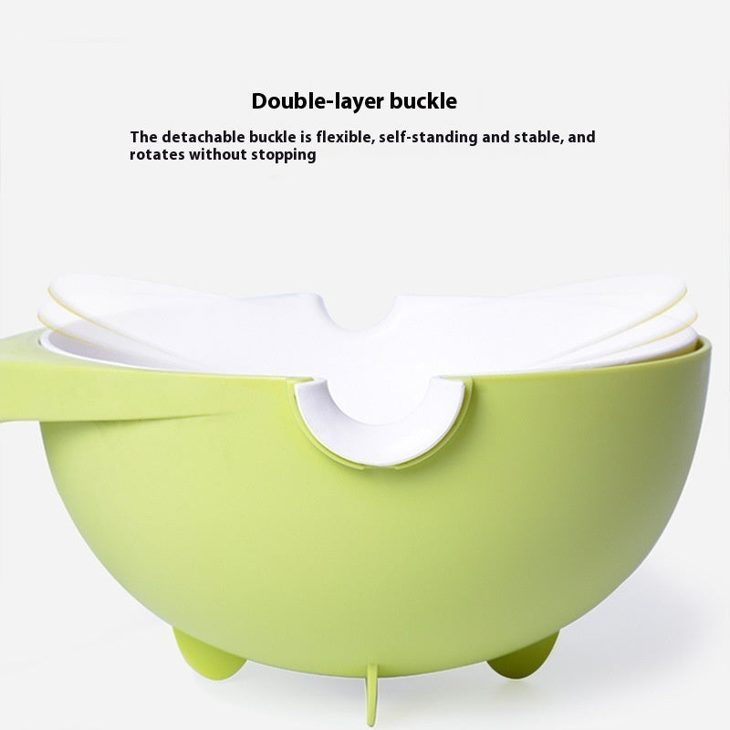 Draining Basket Kitchen Double-deck Home