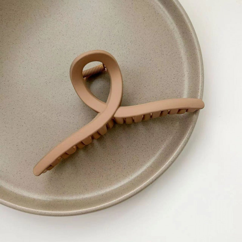 Shark Clip Frosted Hair Clip Women