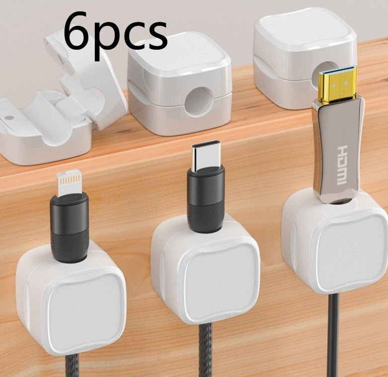 Data Cable Container Office Desktop Simple Cable Winder