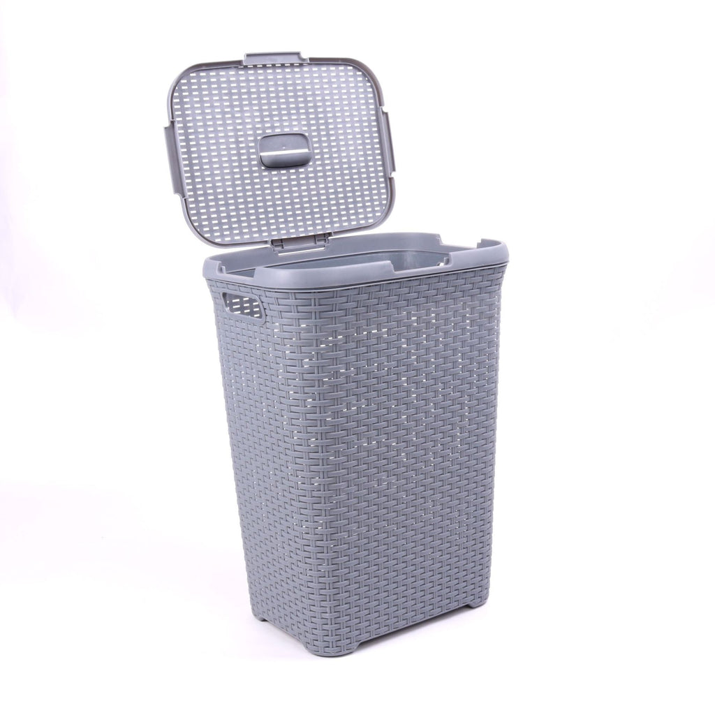 Plastic Rattan Woven Storage Anti-dirty Laundry Laundry Basket
