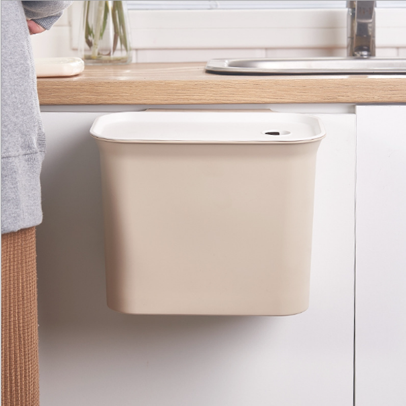 Multifunctional Plastic Trash Can Hanging Sorting Bin