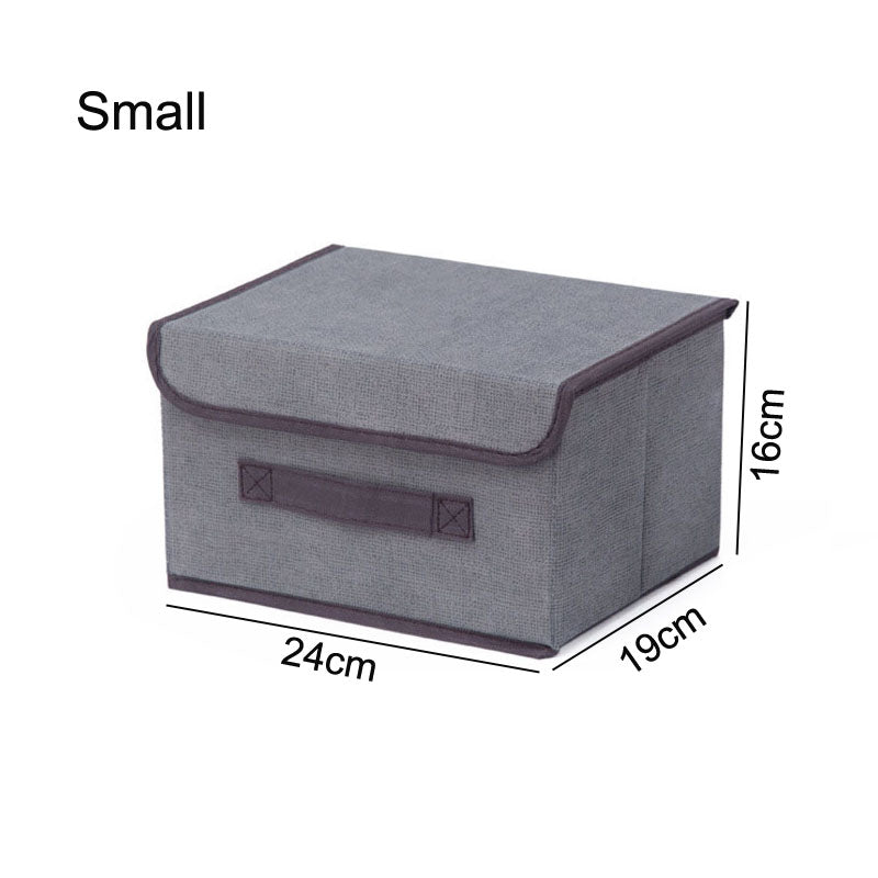 Home Storage Box Cloth Wardrobe Finishing Home Foldable Storage Storage Box Dustproof Non-woven Fabric Box