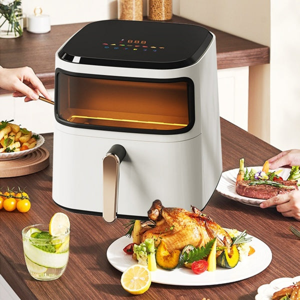 10L Air Fryer Digital Kitchen Oven Healthy Frying Cooker Low Fat Oil Free UK