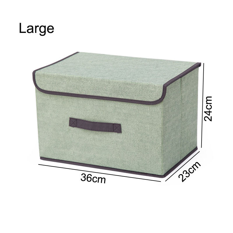 Home Storage Box Cloth Wardrobe Finishing Home Foldable Storage Storage Box Dustproof Non-woven Fabric Box