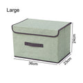 Home Storage Box Cloth Wardrobe Finishing Home Foldable Storage Storage Box Dustproof Non-woven Fabric Box