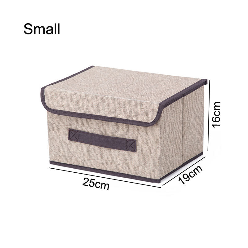 Home Storage Box Cloth Wardrobe Finishing Home Foldable Storage Storage Box Dustproof Non-woven Fabric Box